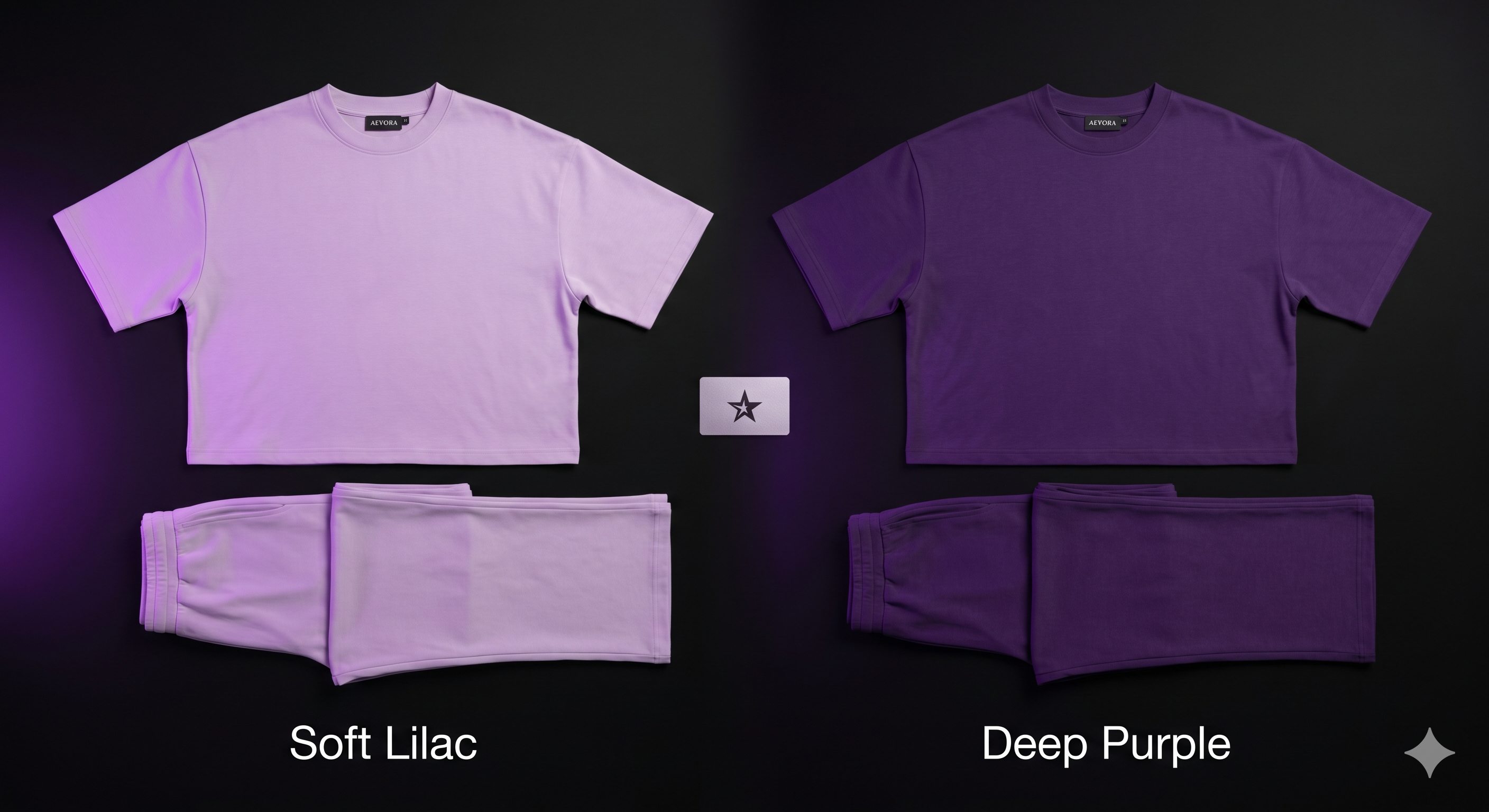 KAHET Set — Soft Lilac & Deep Purple Color Variants | Aevora