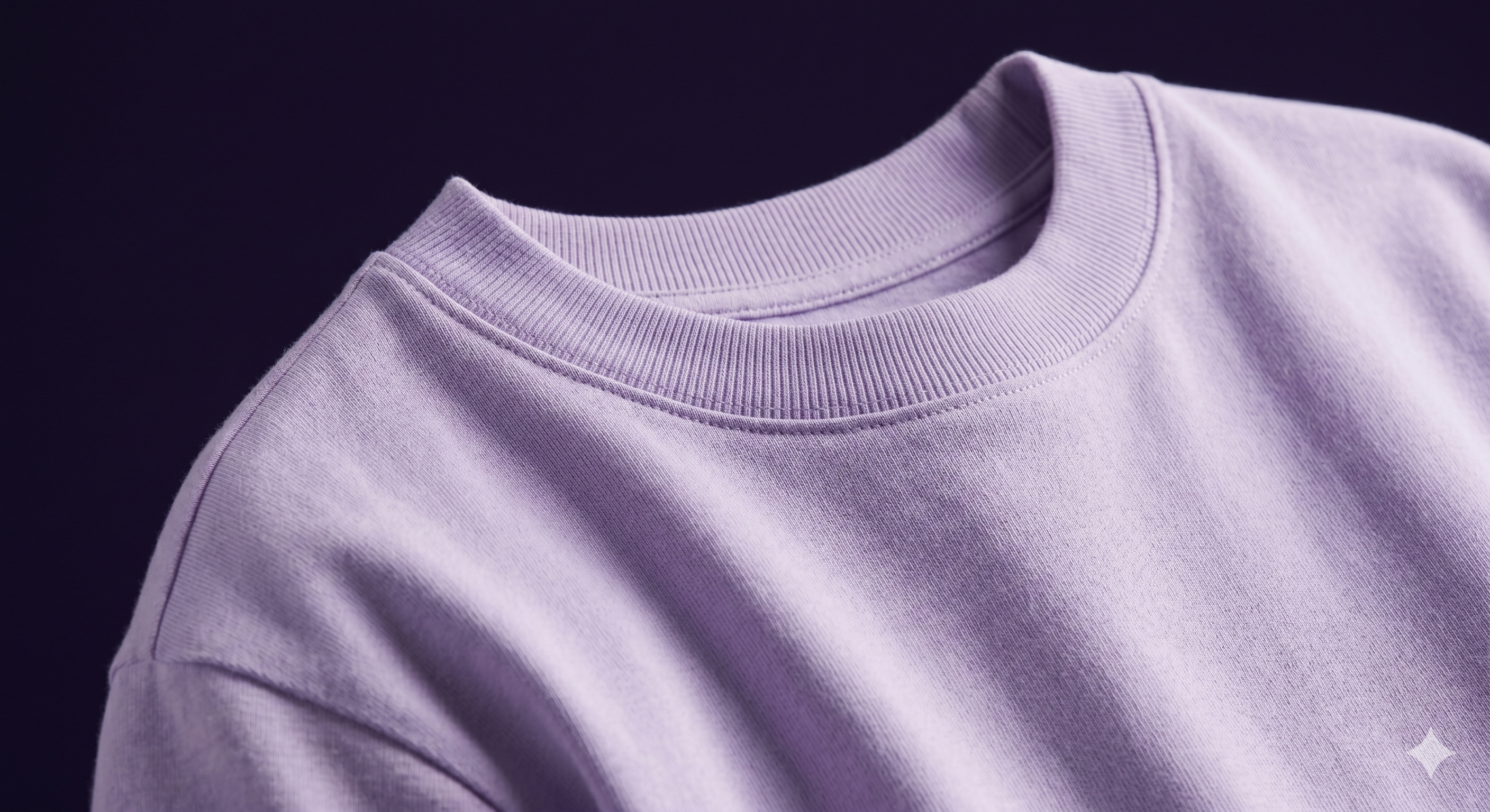 KAHET Tee — Neckline & Fabric Detail — Premium Egyptian Cotton | Aevora
